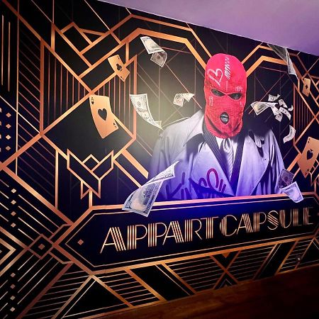 Апартаменти Capsule Casino - Jacuzzi - Billard - Netflix - Console & Jeux Монс Екстер'єр фото